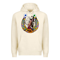 Tofu Halloween Horseshoe Premium Hoodie - CowhideDigitalArt