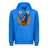 True Royal Halloween Horseshoe Premium Hoodie - CowhideDigitalArt