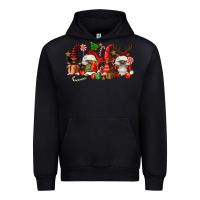 Black christmas afro gnomies Urban Hoodie - FaDigitalArtStudio