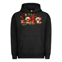 Pigment Black christmas afro gnomies Urban Hoodie - FaDigitalArtStudio