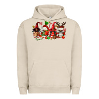 Pigment French Oak christmas afro gnomies Urban Hoodie - FaDigitalArtStudio