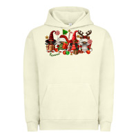 Pigment Pistachio christmas afro gnomies Urban Hoodie - FaDigitalArtStudio