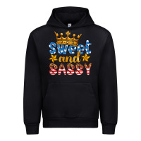 Black usa sweet and sassy Urban Hoodie - HRA Design Shop