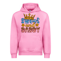Fuchsia Pink usa sweet and sassy Urban Hoodie - HRA Design Shop