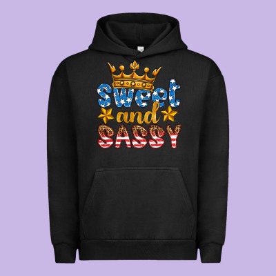 Usa Sweet And Sassy Urban Hoodie Designed By Hra Design Shop