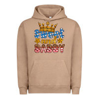 Pigment Burro usa sweet and sassy Urban Hoodie - HRA Design Shop