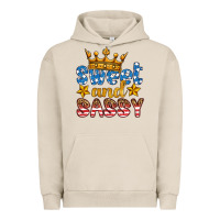 Pigment French Oak usa sweet and sassy Urban Hoodie - HRA Design Shop