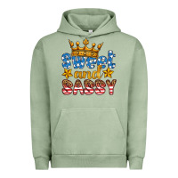 Pigment Oil Green usa sweet and sassy Urban Hoodie - HRA Design Shop
