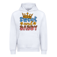 White usa sweet and sassy Urban Hoodie - HRA Design Shop