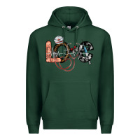 Sports Green love nurse Premium Hoodie - SublimationCraftShop