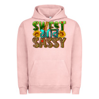Pigment Salmon sweet and sassy Urban Hoodie - HRA Design Shop