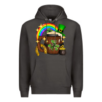 Smoke st. patricks day barrel beer Premium Hoodie - Neo Western