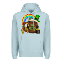 Blue Mist st. patricks day barrel beer Premium Hoodie - Neo Western