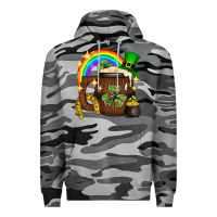 Slate Camo st. patricks day barrel beer Premium Hoodie - Neo Western