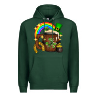 Sports Green st. patricks day barrel beer Premium Hoodie - Neo Western