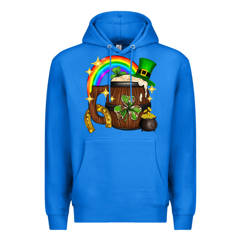 St. Patricks Day Barrel Beer Premium Hoodie by Neo Western | Teevron