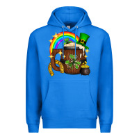 True Royal st. patricks day barrel beer Premium Hoodie - Neo Western