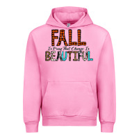 Fuchsia Pink Fall Is Proof That Change Is Beautiful Urban Hoodie - CowhideDigitalArt