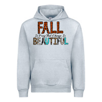 Heather Grey Fall Is Proof That Change Is Beautiful Urban Hoodie - CowhideDigitalArt