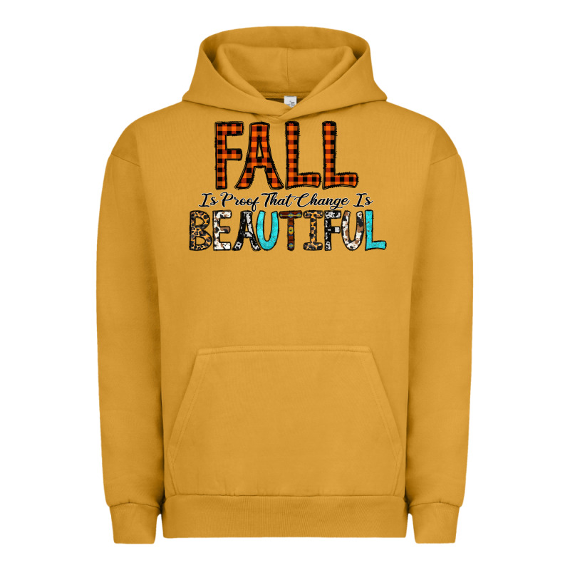 Fall Is Proof That Change Is Beautiful Urban Hoodie by CowhideDigitalArt | Teevron