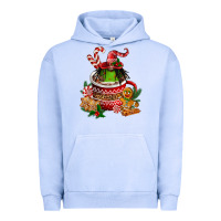 Pigment Grape Ice christmas coffee afro gnome Urban Hoodie - FaDigitalArtStudio