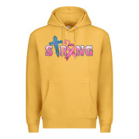 Mustard strong with cross ribbon Premium Hoodie - HRA Design Shop