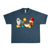 Midnight Navy Softball coffee cups Urban Heavy Tee - Artiststas