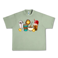 Oil Green Softball coffee cups Urban Heavy Tee - Artiststas