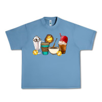 Pebble Blue Softball coffee cups Urban Heavy Tee - Artiststas