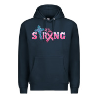 Navy strong with cross ribbon Premium Hoodie - HRA Design Shop
