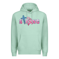 Seafoam strong with cross ribbon Premium Hoodie - HRA Design Shop