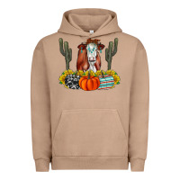 Pigment Burro Fall Cow Urban Hoodie - CowhideDigitalArt