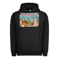 Pigment Black christmas break and tree cakes Urban Hoodie - FaDigitalArtStudio