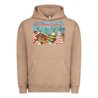 Pigment Burro christmas break and tree cakes Urban Hoodie - FaDigitalArtStudio