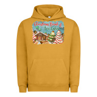 Pigment Peanut Butter christmas break and tree cakes Urban Hoodie - FaDigitalArtStudio