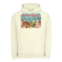 Pigment Pistachio christmas break and tree cakes Urban Hoodie - FaDigitalArtStudio