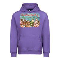 Tulip christmas break and tree cakes Urban Hoodie - FaDigitalArtStudio