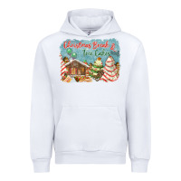 White christmas break and tree cakes Urban Hoodie - FaDigitalArtStudio