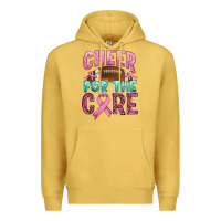 Antique Gold cheer for the core Premium Hoodie - HRA Design Shop