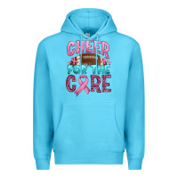 Ocean Blue cheer for the core Premium Hoodie - HRA Design Shop