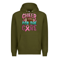Army Green cheer for the core Premium Hoodie - HRA Design Shop