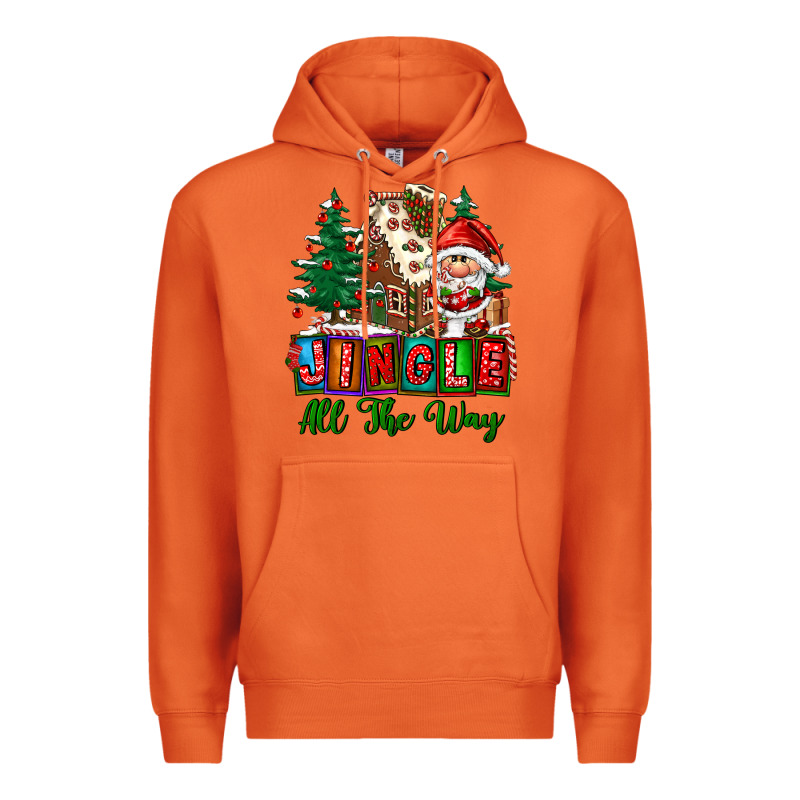 Jingle All The Way Premium Hoodie by FaDigitalArtStudio | Teevron