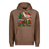 Chestnut jingle all the way Premium Hoodie - FaDigitalArtStudio