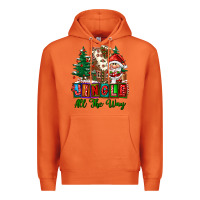 Carrot jingle all the way Premium Hoodie - FaDigitalArtStudio
