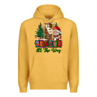 Mustard jingle all the way Premium Hoodie - FaDigitalArtStudio