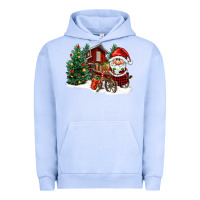 Pigment Grape Ice christmas gnomes barnyard Urban Hoodie - FaDigitalArtStudio
