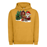 Pigment Peanut Butter christmas gnomes barnyard Urban Hoodie - FaDigitalArtStudio