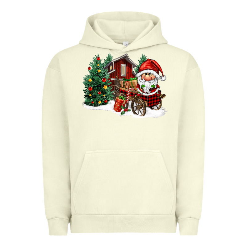 Christmas Gnomes Barnyard Urban Hoodie by FaDigitalArtStudio | Teevron