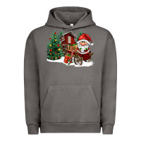 Pigment Tornado christmas gnomes barnyard Urban Hoodie - FaDigitalArtStudio