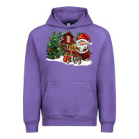 Tulip christmas gnomes barnyard Urban Hoodie - FaDigitalArtStudio